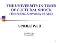 THE%20UNIVERSITY%20IN%20TIMES%20OF%20CULTURAL%20SHOCK%20(The%20Federal%20University%20of%20ABC) PowerPoint PPT Presentation
