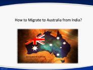 How to Migrate to Australia from India?