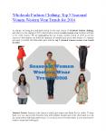 Wholesale Fashion Clothing: Top 5 Seasonal Women Western Wear Trends for 2016 PowerPoint PPT Presentation