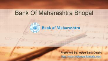 MICR code for Bank Of Maharashtra Bhopal