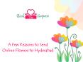 A Few Reasons to Send Online Flowers to Hyderabad PowerPoint PPT Presentation