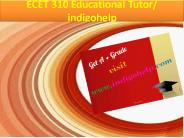 ECET 310 Educational Tutor/ indigohelp (1)