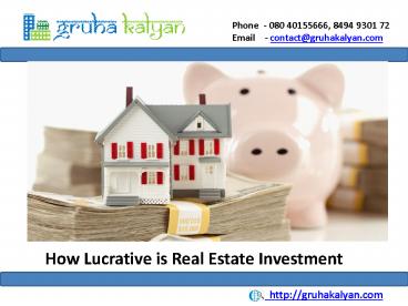 How Lucrative is Real Estate Investment