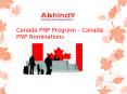 Canada PNP Program - Canada PNP Nominations PowerPoint PPT Presentation