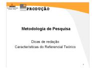 Metodologia de Pesquisa