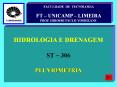 HIDROLOGIA E DRENAGEM PowerPoint PPT Presentation