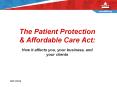 The Patient Protection PowerPoint PPT Presentation