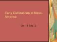 Early Civilizations in Meso-America PowerPoint PPT Presentation