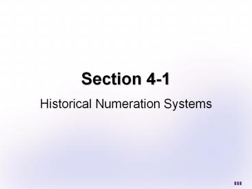 Historical Numeration Systems