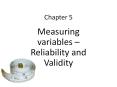 Measuring variables  PowerPoint PPT Presentation
