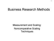 Business Research Methods