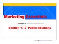 Section 17.3 Public Relations PowerPoint PPT Presentation