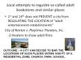 Local attempts to regulate so-called adult bookstores and similar places PowerPoint PPT Presentation