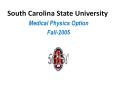 South Carolina State University PowerPoint PPT Presentation