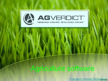Farm Management Software