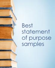 Statement of Purpose Samples