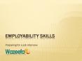 Preparing for a job interview  by Wazeefa2 PowerPoint PPT Presentation