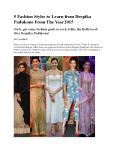5 Fashion Styles to Learn from Deepika Padukone From Year 2015 PowerPoint PPT Presentation