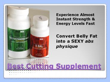 Best Supplement Stack For Cutting