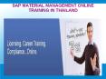 sap material management online training in thailand PowerPoint PPT Presentation