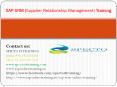 sap srm online training in usa,canada PowerPoint PPT Presentation