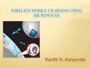Wireless Charging ppt