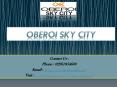 Oberoi Sky City Borivali East Mumbai - 02261054600 - Price, Location, Brochure, Reviews, Payment Plans PowerPoint PPT Presentation
