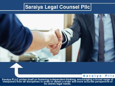 Probate & Family Matters - Saraiya Pllc