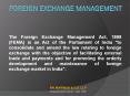 Foreign Exchange Management PowerPoint PPT Presentation
