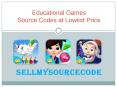 Educational Games Source Codes at Lowest Price