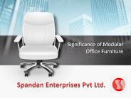 Great Benefits of your Modular Office Furniture