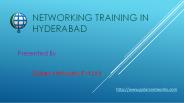 networking training in hyderabad