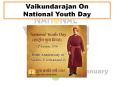 Vaikundarajan On National Youth Day PowerPoint PPT Presentation