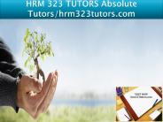HRM 323 TUTORS Absolute Tutors/hrm323tutors.com