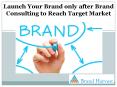 Launch Your Brand Only After Brand Consulting To Reach Target Market PowerPoint PPT Presentation