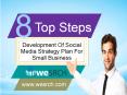 Top 8 Steps In Development Of  Social Media Strategy Plan For Small Business PowerPoint PPT Presentation