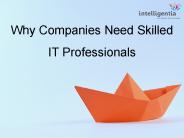 Why Companies Need Skilled IT Professionals