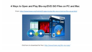 4 ways to open and play blu-ray/dvd iso files on pc and mac