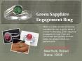 Green Sapphire Engagement Ring PowerPoint PPT Presentation