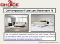 Contemporary Furniture Showroom FL (1) PowerPoint PPT Presentation