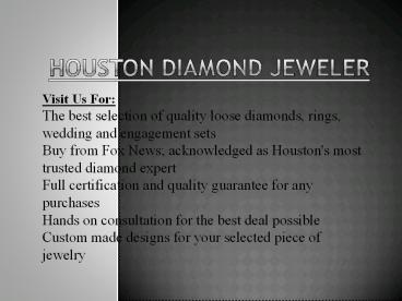 Buy Unique Design Bridal Jewelry In Houston