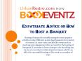 Expatriate Advice on How to Host a Banquet PowerPoint PPT Presentation