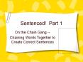 Sentenced! Part 1 PowerPoint PPT Presentation