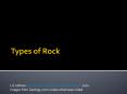 Types of Rock PowerPoint PPT Presentation