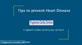 Tips to prevent heart disease PowerPoint PPT Presentation