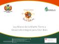Ley Marco de la Madre Tierra y Desarrollo Integral para Vivir Bien PowerPoint PPT Presentation