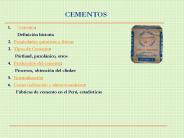 CEMENTOS