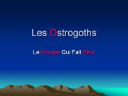 Les Ostrogoths