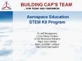 Aerospace Education STEM Kit Program  Dr Jeff Montgomery Lt Col Randy Carlson Lt Col Sherwood Williams Major Gary Dahlke Major Jonathan Lartigue Capt Carol Samuelson PowerPoint PPT Presentation