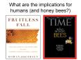 What are the implications for humans (and honey bees?) PowerPoint PPT Presentation